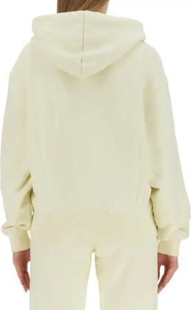 Off-White - Oversized Cotton Sweatshirt - Größe S - beige