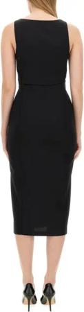 Moschino - Slim Fit Dress - Größe 42 - schwarz