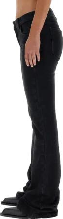 Off-White - Jeans Wide Leg - Größe 28 - schwarz