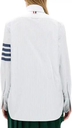 Thom Browne - "4Bar" Shirt - Größe 38 - weiß