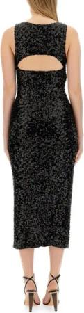 Moschino - Sequined Dress - Größe 44 - schwarz