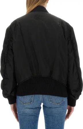 Off-White - Nylon Bomber Jacket - Größe 42 - schwarz