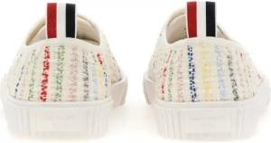 Thom Browne Low-Top Sneaker - Heritage Sneaker - Gr. 8_5 - in Beige - für Damen