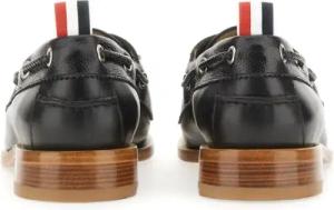 Thom Browne Loafer - Boat Moccasin - Gr. 9_5 - in Schwarz - für Damen