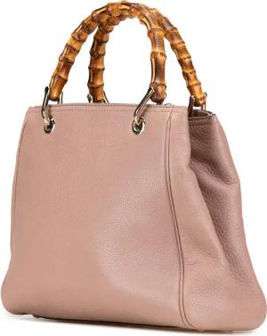 Gucci Hobo Bags - 2000-2015 Small Calfskin Bamboo Shopper Satchel - Gr. unisize - in Gold - für Damen