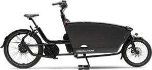 Urban Arrow FamilyNext Advanced Automatiq 545Wh Tektro Dorado AUT P, stufenlose Nabenschaltung, Unisex, Lastenrad, Modell 2025, 20 / 26 Zoll 36 cm schwarz