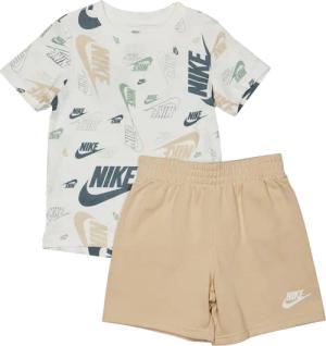 Nike Futura Aop Unisex Trainingsanzüge - Beige - Größe: 80 - 86 CM - Baumwoll-Jersey - Foot Locker