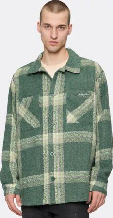 Sean John Script Logo Boucle Overshirt