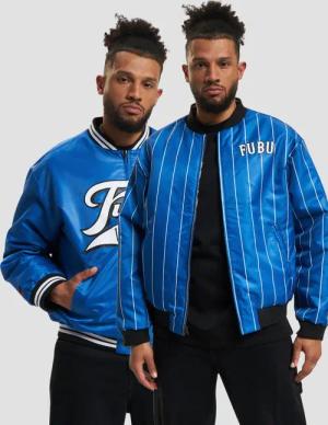 FUBU Varsity Reversible Satin Jacket