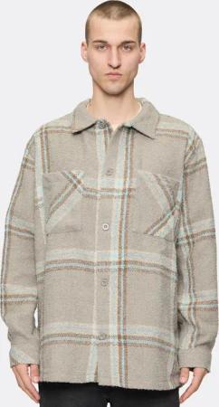 Sean John Script Logo Boucle Overshirt