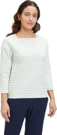 Betty&Co 3/4-Arm-Shirt "Betty & Co Ringelshirt mit U-Boot-Ausschnitt", (1 tlg.), Material