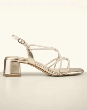 Gia Sparkle Sandalen in Gold
