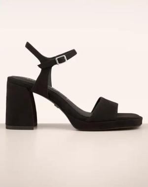 Bodil High Heel Sandalen in Schwarz