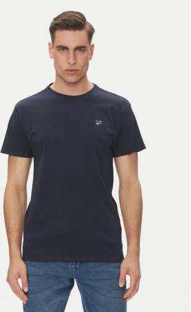 INDICODE T-Shirt Kloge 40-915 Dunkelblau Regular Fit