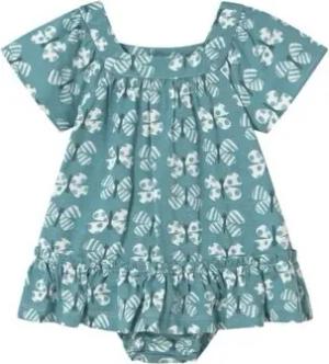 Mayoral Kleider 1916 Vestido con cubrepañal Verde