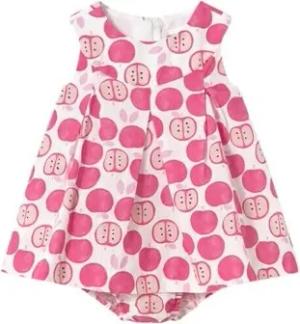 Mayoral Kleider 1865 Vestido estampado s/m Rosa