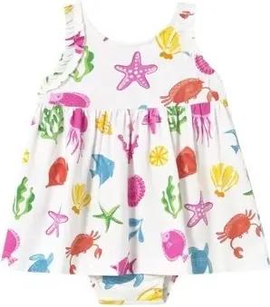 Mayoral Kleider 1925 Vestido estampado Fuxia