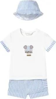 Mayoral Kleider & Outfits 1201 Conjunto 3 piezas Azul
