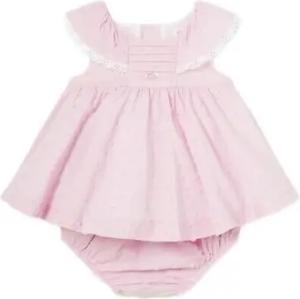 Mayoral  Kleider & Outfits 1805 Vestido plumeti Rosa