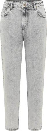 Mustang Damen Jeans Style Charlotte Tapered hellgrau