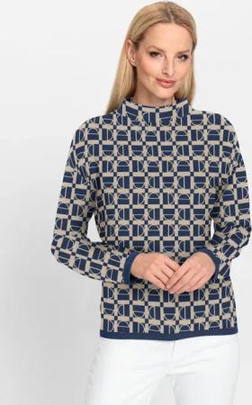 heine Jacquardpullover "Jacquard-Pullover"