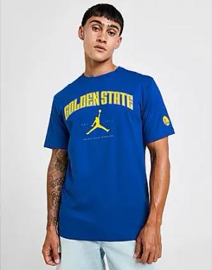 Nike NBA Golden State Warriors Citiers T-Shirt - Herren, Blue