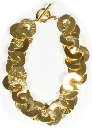 Patou Halskette - Gold Brass Coin Necklace - Gr. unisize - in Gold - für Damen