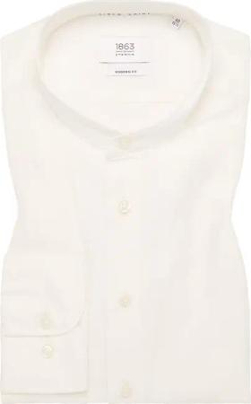 MODERN FIT Linen Shirt in champagner unifarben