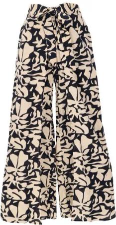 Guru-Shop Relaxhose Palazzohose, weite Boho Sommerhose, Baumwoll.. alternative Bekleidung