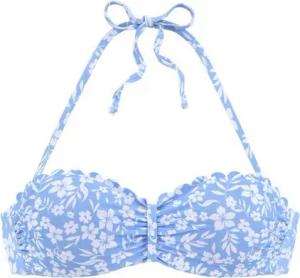 Vivance Bügel-Bandeau-Bikini-Top Leni, mit gelaserter Wellenkante