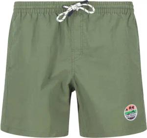 N.Z.A. Herren Badeshorts grün unifarben