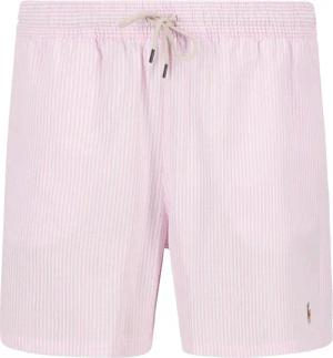 Polo Ralph Lauren Herren Badeshorts rosa Baumwolle & Mix Gestreift