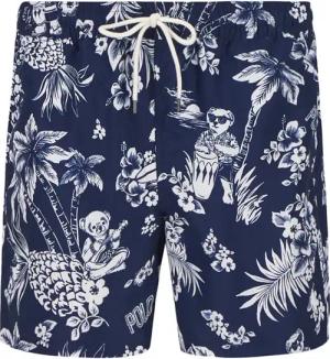 Polo Ralph Lauren Herren Badeshorts blau floral,Mit Prints