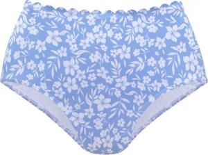 VIVANCE Bikini-Hose Damen himmelblau-weiß Gr.42