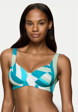 Triumph Bikini-Oberteil Summer Mix & Match 10214535 Blau