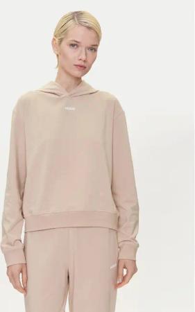 HUGO Sweatshirt 50490594 Beige Regular Fit