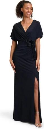 Vera Mont Abendkleid Vera Mont Abendkleid im Glitzer-Look Raffung