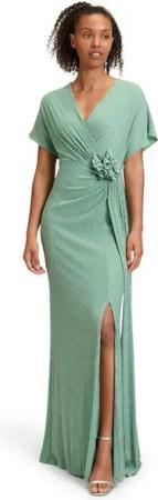 Vera Mont Abendkleid Vera Mont Abendkleid im Glitzer-Look Raffung