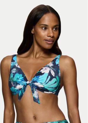 Triumph Bikini-Oberteil Summer Fleur 10222300 Blau