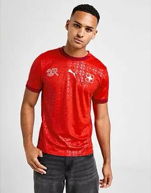 PUMA Schweiz 2025 Heim Shirt - Herren, Red