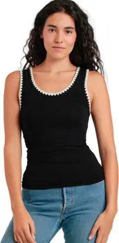 Admas Tank Top Tanktop Canale Hilo Contraste