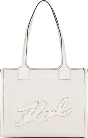 Karl Lagerfeld Shopper k/skuare md tote grainy off white