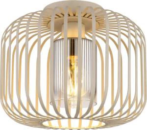 GLOBO Deckenleuchte sand Metall H/D: ca. 23x28 cm 1 Brennstellen