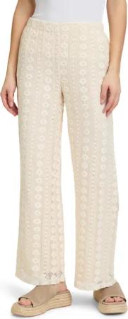 Cartoon Stoffhose "Cartoon Sommerhose mit Lochmuster", Material