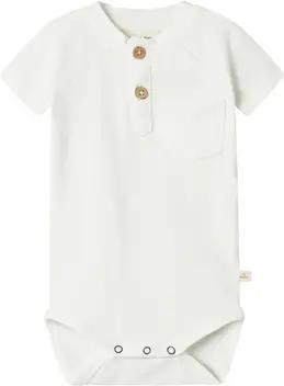 Lil'Atelier Kurzarmbody Nbmdolan Coconut Milk