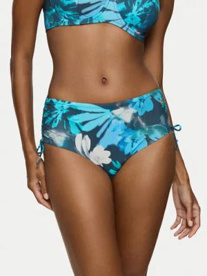 Triumph Bikini-Unterteil Summer Fleur 10222330 Blau
