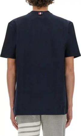 Thom Browne - Jersey T-Shirt - Größe 2 - blau