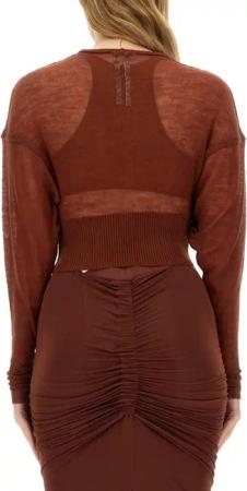 Rick Owens - Wool Jersey. - Größe M - rot