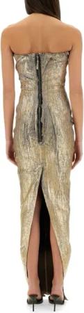 Rick Owens - "Hollywood Bustier" Dress - Größe 42 - goldfarben