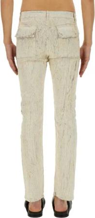 Rick Owens - "I-Headon Utility" Pants - Größe 31 - beige